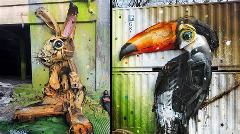 This Artist Produces Artwork Out Of Factory Waste. Creativity At Its Best!