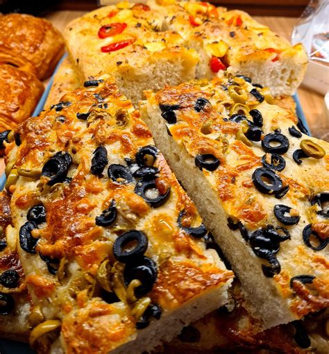 Olive Focaccia Bread - Onlee Bakery