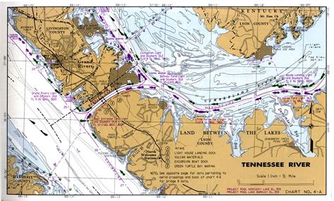 Lake Barkley Kentucky Lake Map - My Maps