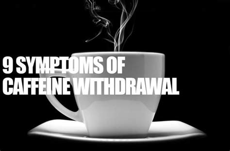 9 Symptoms of Caffeine Withdrawal | Caffeine withdrawal, Preworkout, Energy drinks