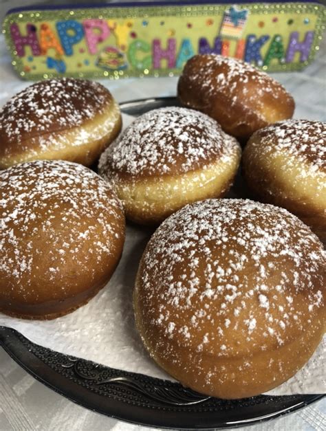 Hanukkah Doughnuts Sufganiyot Recipe - Jelly Doughnuts - rebbetzin unplugged