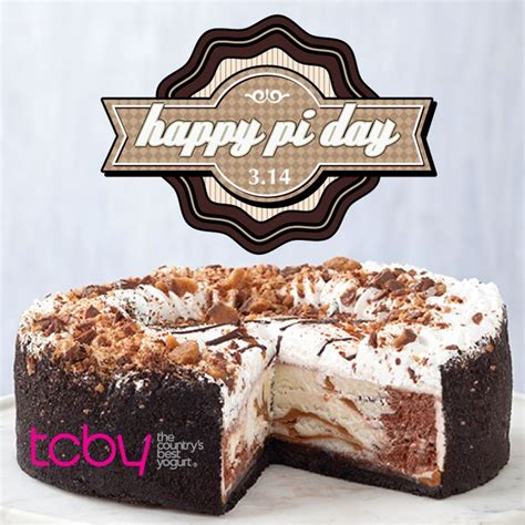 Celebrate #PiDay in a delicious way! #tcby #pie #cake #froyo #frozenyogurt #dessert | Tcby ...