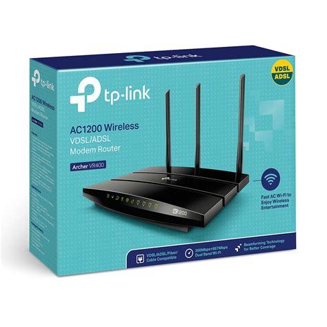 Archer VR400 | AC1200 Wireless VDSL/ADSL Modem Router | TP-Link United Kingdom