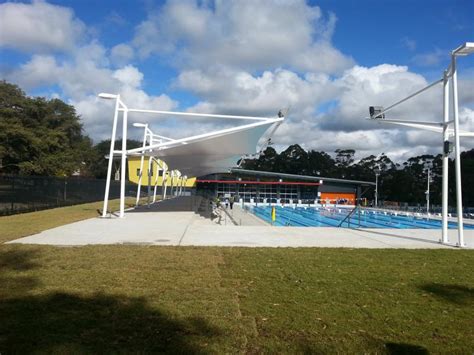 Hornsby Aquatic Centre - Pool Shade Structure - Shade And Membrane