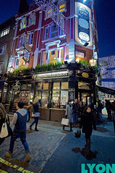 The White Lion pub in Covent Garden. This is my favorite pub in London ...