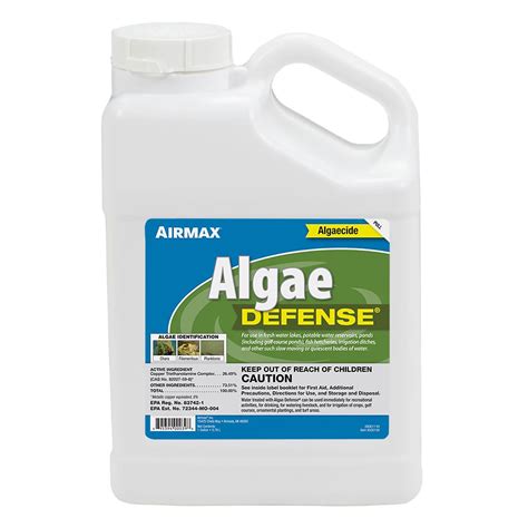 Airmax Algae Defense Pond Algae Control Treatment, For Clearer Pond ...