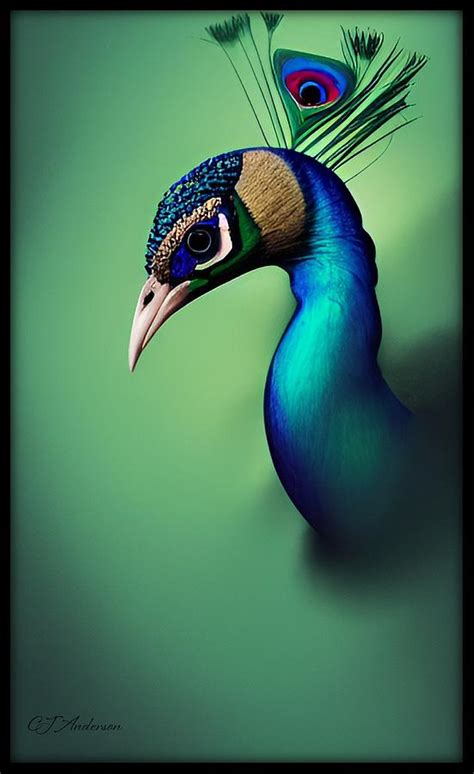 The Peacock National Bird Of India Photograph by CJ Anderson - Pixels