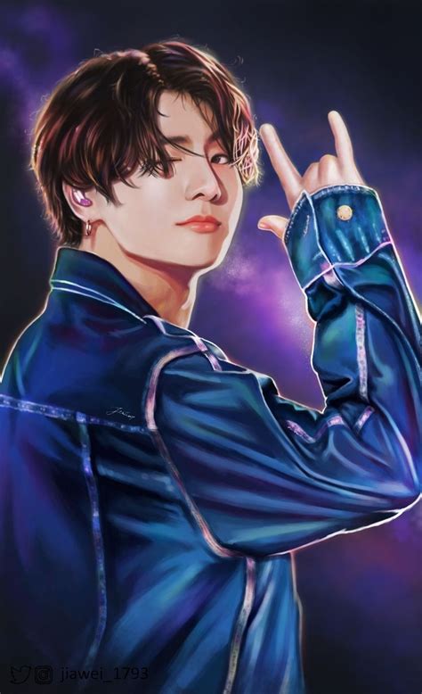 Jungkook Anime Bts Fanart Fanart Do Jungkook Bts Desenho Images And ...