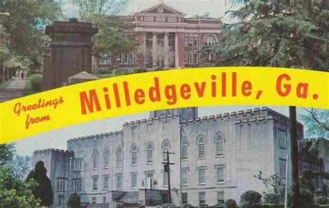 Milledgeville, Georgia, USA - History, Photos, Old Newspaper Articles ...