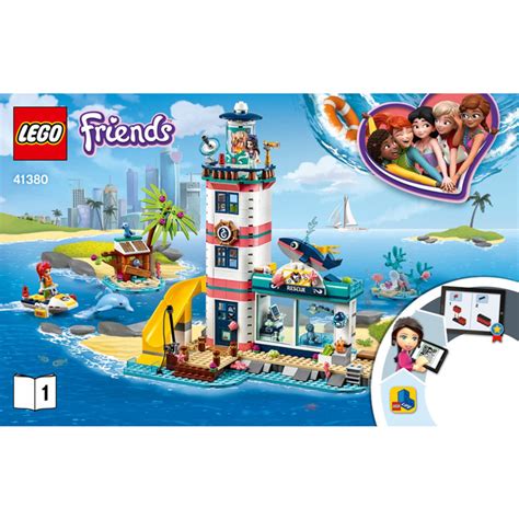 LEGO Lighthouse Rescue Centre Set 41380 Instructions | Brick Owl - LEGO Marketplace