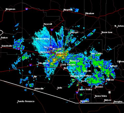 Interactive Hail Maps - Hail Map for Maricopa, AZ