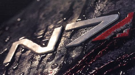 Mass Effect N7 3D Realistic Logo HD Wallpaper - wallpapers