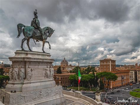 Equestrian Statue at Altare della Patria - Rome, Itlay | Jonathan Timar