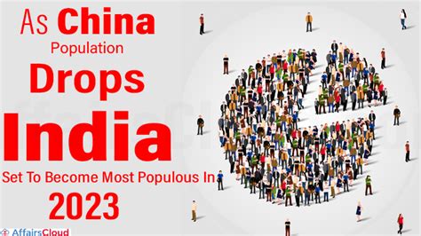 India Likely to Surpass China as the Most Populous Country by 2023