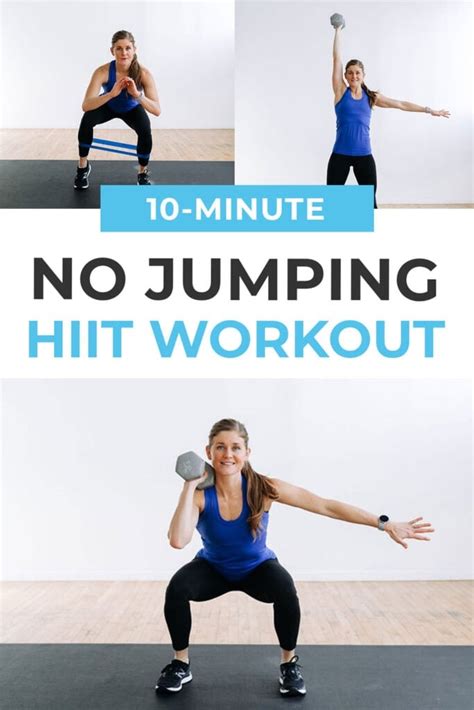 10-Minute Low Impact HIIT Workout for Beginners | Nourish Move Love