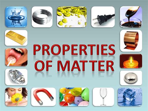 Properties of Matter