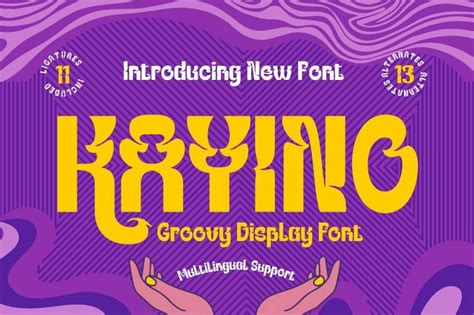 35+ Best Psychedelic Fonts in 2024 (Free & Pro) | Design Shack