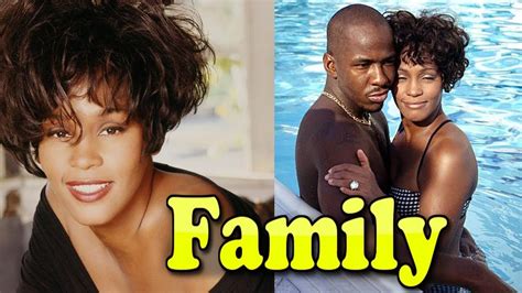 Whitney Houston Family Photos With Daughter and Husband Bobby Brown 2019 | Young family photos ...