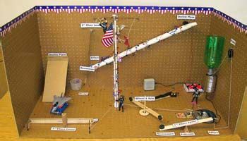 Rube Goldberg Ideas for School | Simple Machine Rube Goldberg Project Ideas (With images) | Rube ...