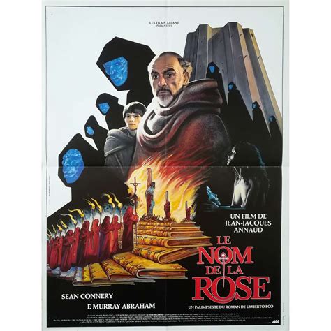 NAME OF THE ROSE Movie Poster 15x21 in.