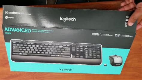 Unboxing Logitech MK520 Keyboard and Mouse - YouTube