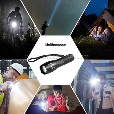 Flashlight Hand Led Torch Flash Light Outdoor 1200 Lumen Xml T6 ...