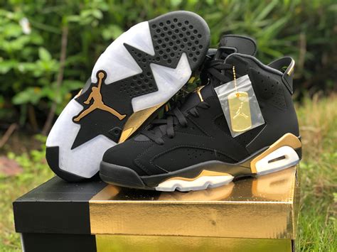 Black Gold Jordan 6 DMP 2020 shoes | Air jordans, Nike air jordan shoes ...