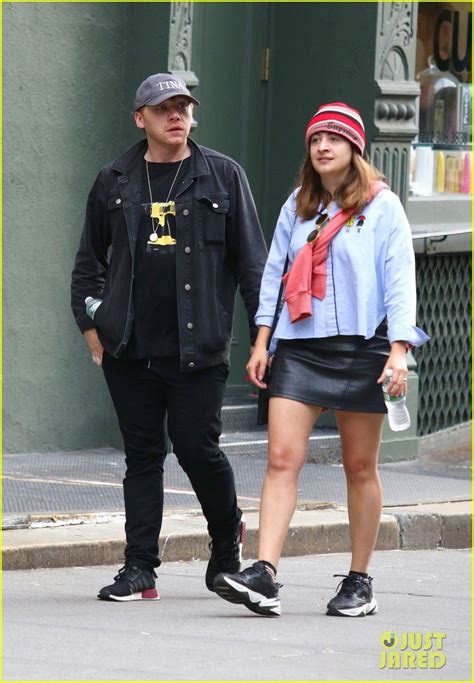 Rupert Grint Spends Time with Longtime Love Georgia Groome in NYC ...