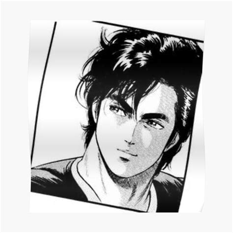 "City Hunter - Ryo Saeba" Poster by Hitguners | Redbubble