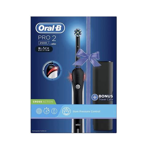 Oral-B Pro 2 Electric Toothbrush 2500 - Black | Oral- B Dubai