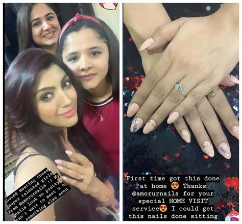 Paras Chhabra’s Ex Akanksha Puri Flashes New Manicure But Our Eyes Are On That Rock; Is It A ...