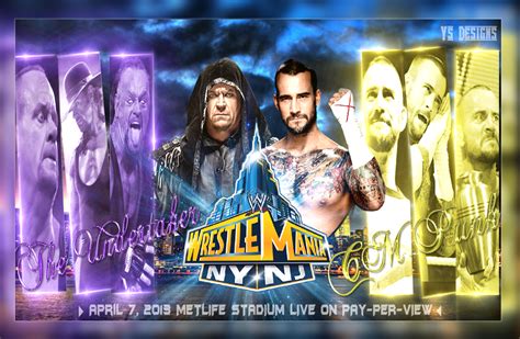 Undertaker Vs. CM Punk WM29 by YousufSaleem on DeviantArt