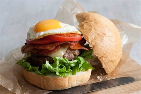 ground beef burger recipe with egg