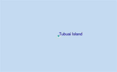 Tubuai Island Tide Station Location Guide