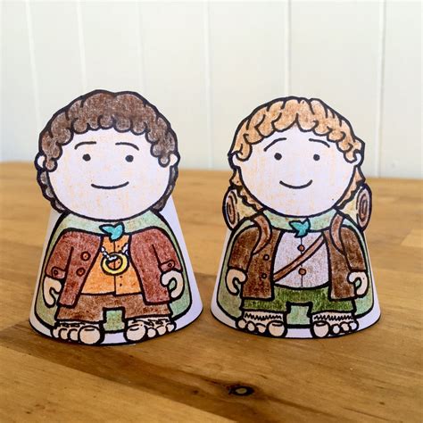 Free Frodo and Sam Coloring Page - Lord of the Rings - Printable DIY ...