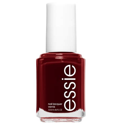 essie nail polish, bordeaux, deep red wine nail polish, 0.46 fl. oz ...