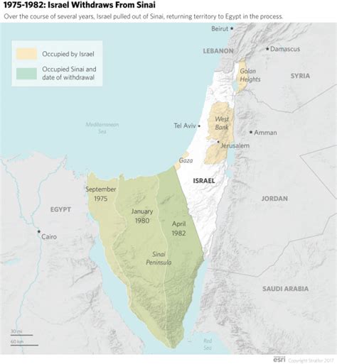 Camp David Accords Map