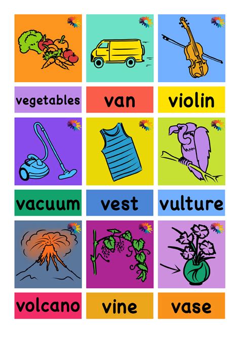 Alphabet Resources - letter 'V' — Dyslexic Logic