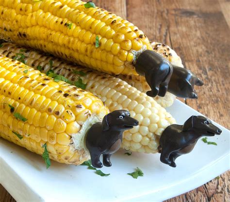 Charcoal Companion Dog Corn Holders (8 Pieces) - Perfect Gift For ...