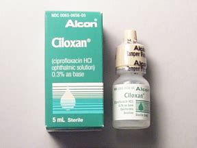 Ciloxan Eye Drops (Ciprofloxacin): Ciloxan Eye Drops - Ophthalmic Solution.