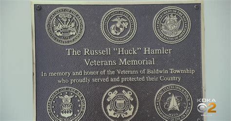 Veterans memorial dedicated to World War II Veteran - CBS Pittsburgh