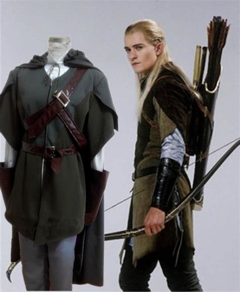 Halloween Cosplay High Quality Full set Party Dress Legolas Retro The ...