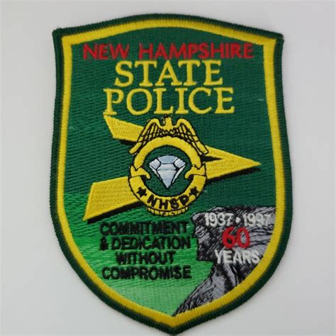 New Hampshire State Police Sheriff Patch | Grelly USA