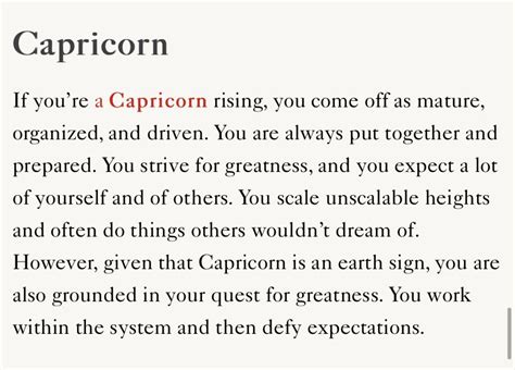 Capricorn Rising sign | Capricorn rising, Capricorn rising sign ...