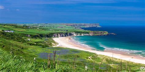 County Antrim's White Park Bay Ireland Trip Planning, Irish Beach, Neuschwanstein Castle, Antrim ...