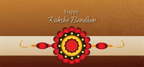 Rakhi Festival Background Design With Creative Rakhi Illustration ...