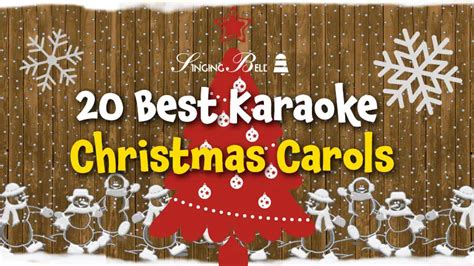 20 Christmas Karaoke Songs for Free Download +50 more to sing