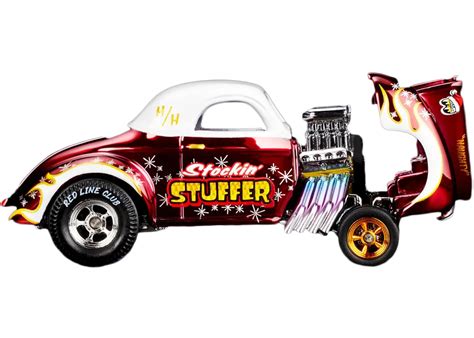 Hot Wheels RLC Exclusive ’41 Willys Gasser Holiday Car - FW22 - US