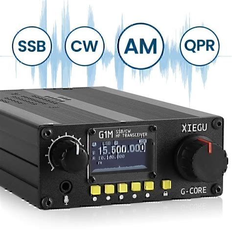 G1M HF 4-Band SDR Transceiver | Portable QRP 5W 0.5-30MHz | SSB CW AM Amateur Radio | ELEKITSORPARTS