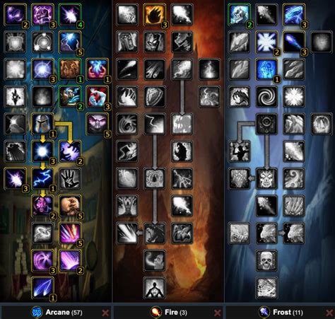 Arcane Mage PvE Talents & Builds - (WotLK) Wrath of the Lich King Classic - Warcraft Tavern